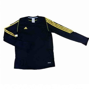 small-Adidas-T-shirt-Custom-BeeS-Black/Yellow-Longsleeve-1