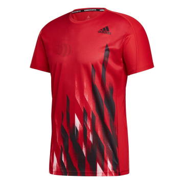 small-Adidas-T-shirt-Graphic-Tee-M-Red-1