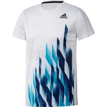 small-Adidas-T-shirt-Graphic-Tee-M-White-1