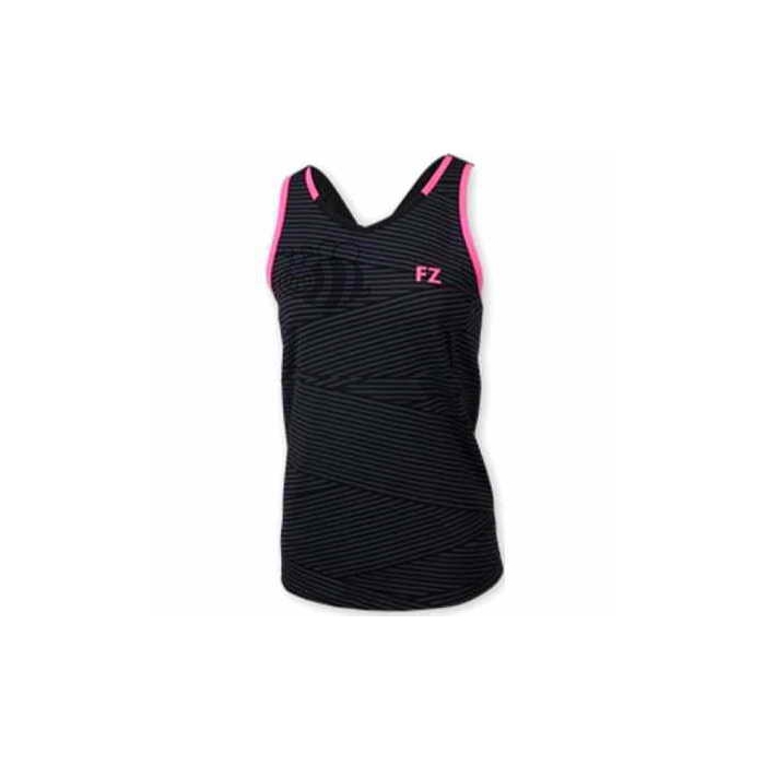 Forza-T-shirt-Heather-Black/Pink-Sleeveless-Lady-1