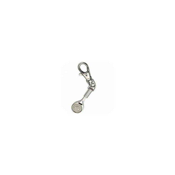 Victor-Sleutelhanger-Racket-Silver-0644-1