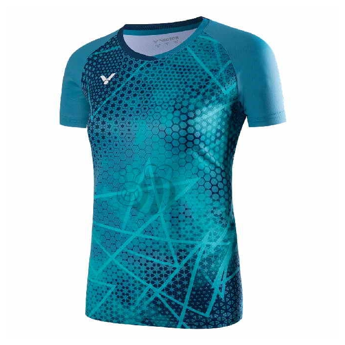 Victor-T-shirt-T-41001TD-Blue-Lady-1