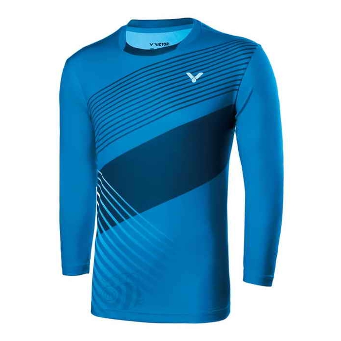 Victor-T-shirt-T-75100-Blue-Longsleeve-1