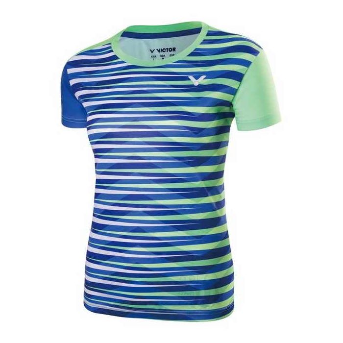 Victor-T-shirt-T-76002-Green-Lady-1