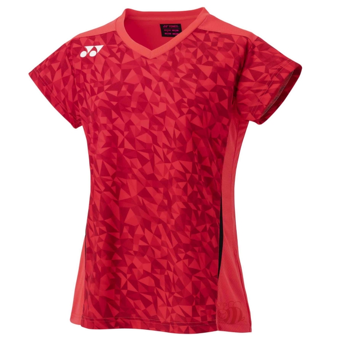 Yonex-T-shirt-20750-Shine-Red-Lady-1